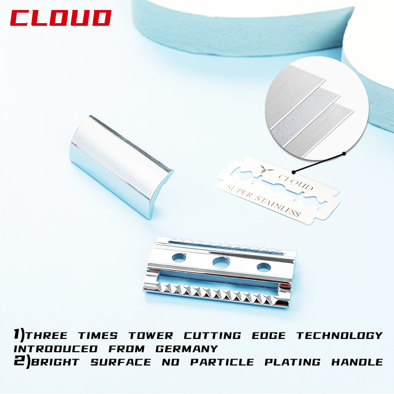 Navalha multifuncional afiada de precisão para aparar sobrancelhas, rosto, pelos das pernas e axilas