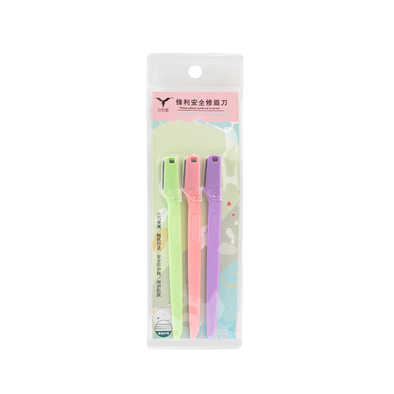 Navalha modeladora de sobrancelha multifuncional para mulheres