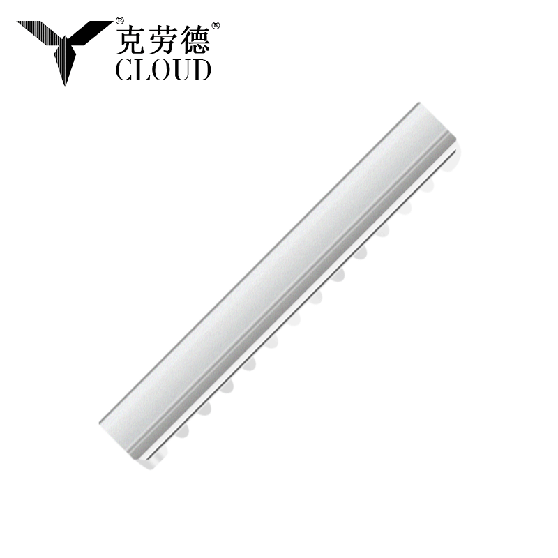 Lâminas de corte de cabelo de borda única em aço inoxidável