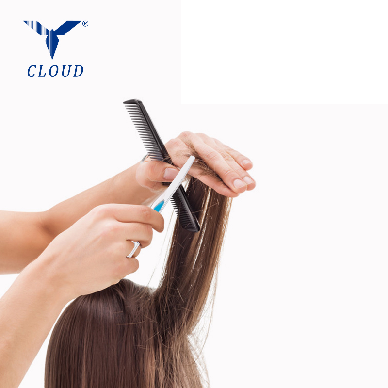 Navalha de corte de cabelo Navalha reta de aço inoxidável (cabo de plástico)