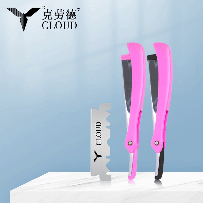 Cabo de navalha de plástico com 74 lâminas