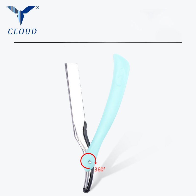 Conjunto de lâmina de aço inoxidável para modelador de cabelo com 77 lâminas de aperto confortável