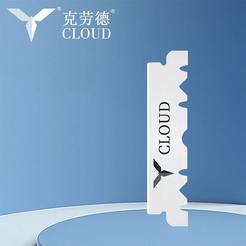 Lâminas de barbear super afiadas com meia lâmina de 74 lâminas